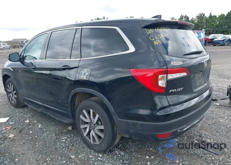 2021 Honda Pilot Awd Ex-L из США, поврежденный, VIN 5FNYF6H52MB072796